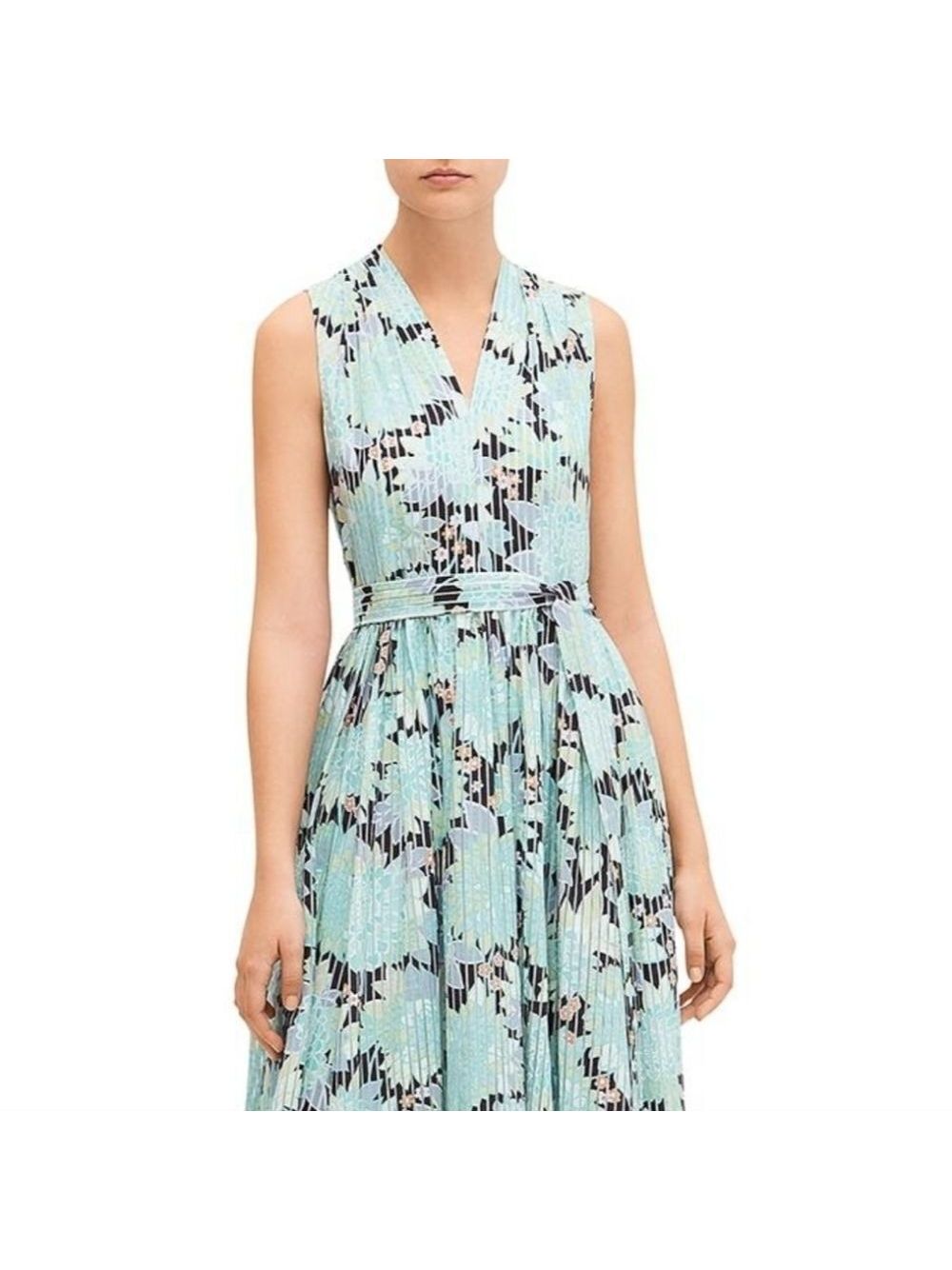 Kate Spade Dahlia V Neck Women's Burnout Maxi Dress
